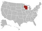 Wisconsin map